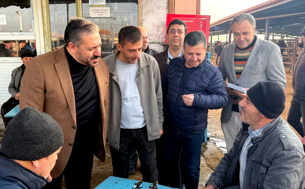 ANAHTAR PARTİ HAYVAN PAZARINA İNDİ