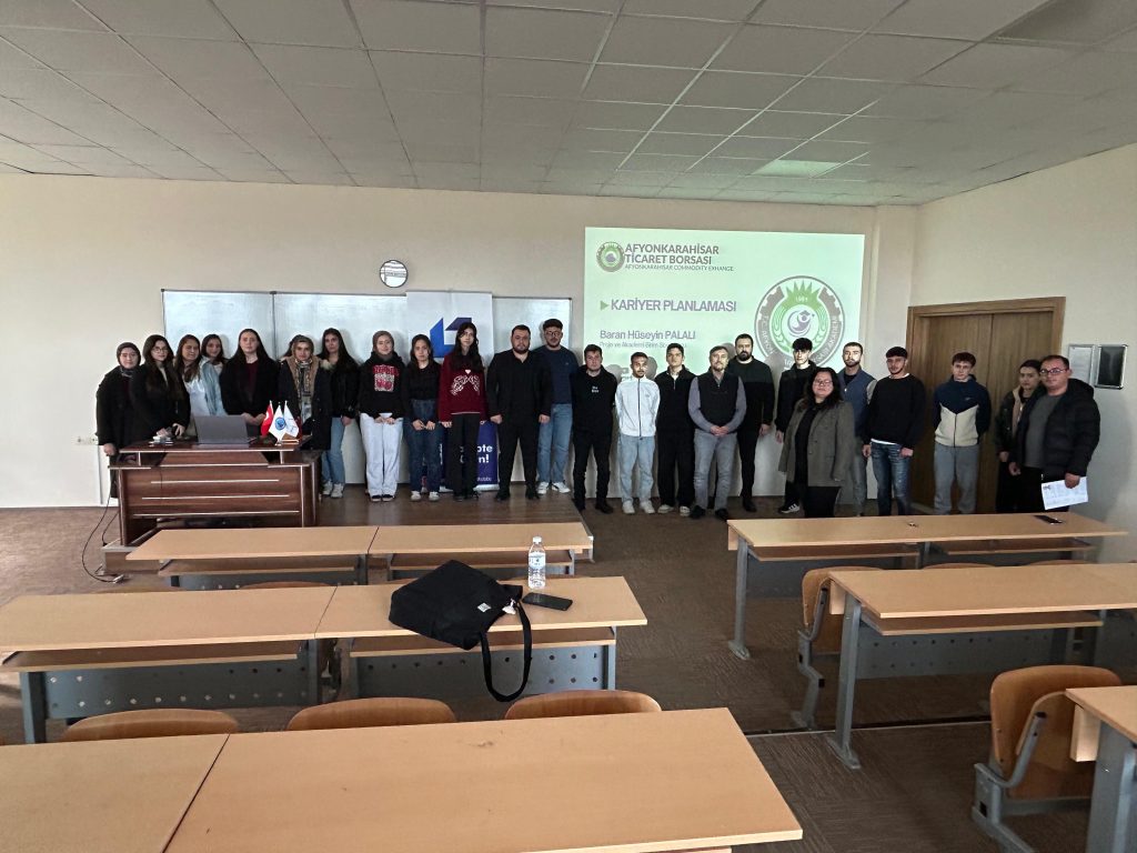  Afyonkarahisar Ticaret Borsası Üniversite Öğrencileri ile Buluştu
