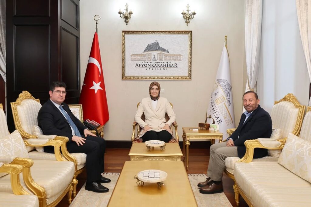 Afyonkarahisar Valiliği’nden Reysaş Lojistik Yönetim Kurulu Başkanı Durmuş Döven Ziyareti