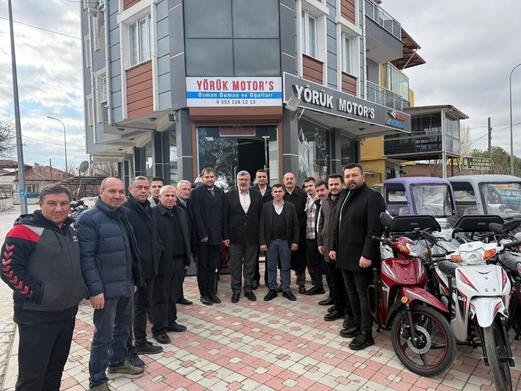 AK Parti İlçe Yönetim Kurulu Üyesi Osman Duman’dan Dinar Ziyareti