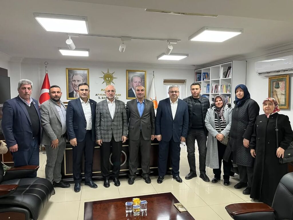AK Parti Afyonkarahisar İl Başkanlığı’ndan Önemli Toplantı