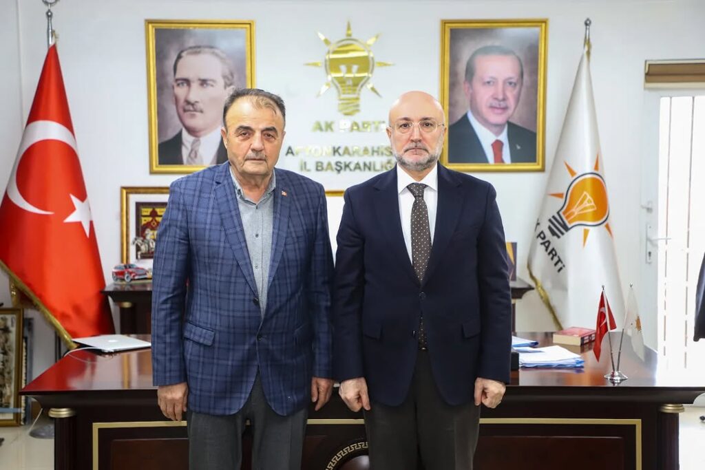 Türk-İş Temsilcisi AK Parti Afyonkarahisar İl Başkanı’nı Ziyaret Etti