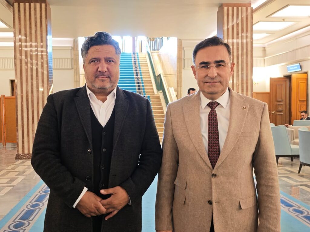 Hocalar Belediye Başkanı Ali Arslan’ı Ziyaret Eden Milletvekili Hasan Arslan