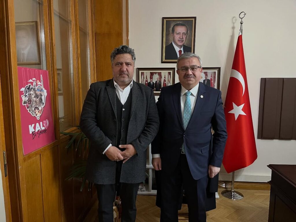 Ak Parti Milletvekili İbrahim Yurdunuseven, Hocalar Belediye Başkanı Ali Arslan’ı TBMM’de Ağırladı