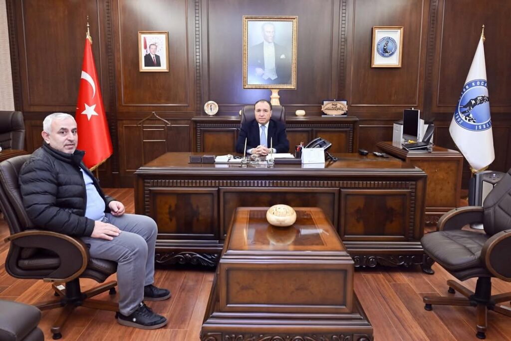 Özel Eğitim Uzmanı İsmail Hakkı Hayta, Rektör Mehmet Karakaş’a Nezaket Ziyaretinde Bulundu