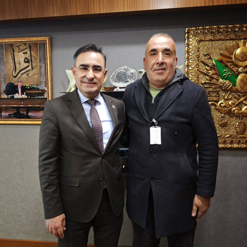 Ak Parti Milletvekili Hasan Arslan, Yaşar Bozdemir’i Gazi Meclisinde Ağırladı