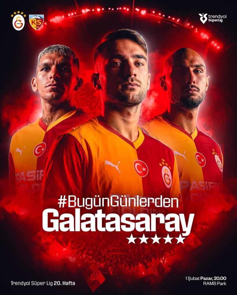 Galatasaray, Z. Kayserispor ile Ali Sami Yen’de Karşılaşacak