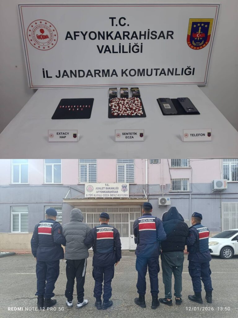 Afyonkarahisar’da Uyuşturucu Operasyonu: 2 Kişi Tutuklandı