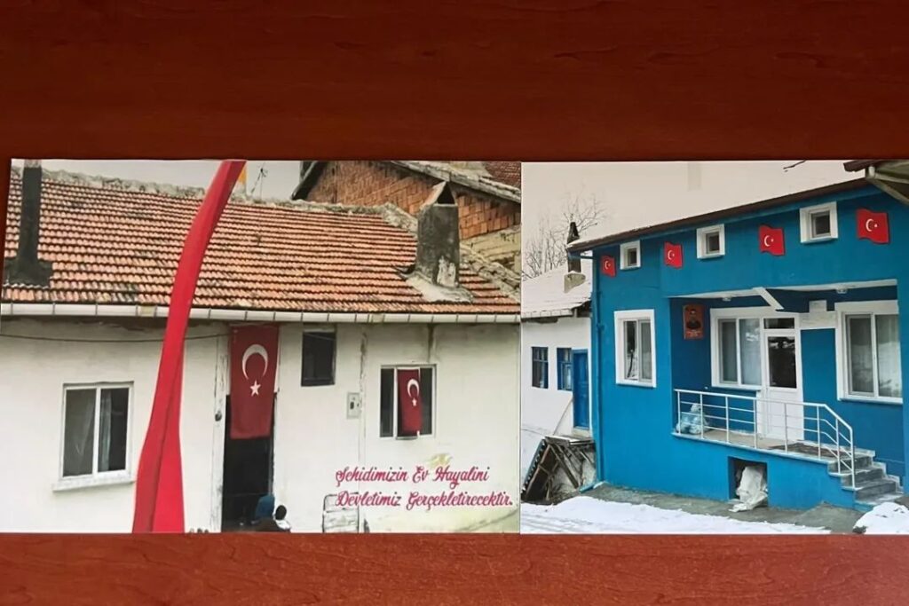 Şehidimizin Baba Ocağı Yenilendi