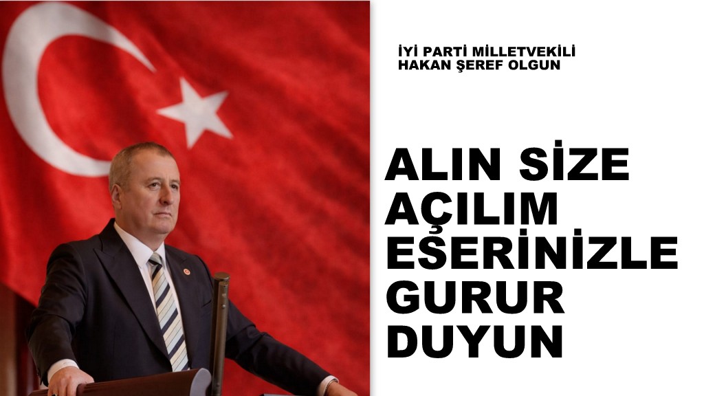 Olgun’dan Sert Tepki: “Alın Size Açılım, Eserinizle Gurur Duyun”