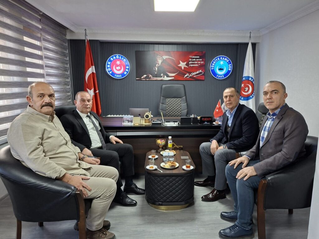 Afyon Devlet Hastanesi Başhekiminden Türk Sağlık-Sen’e Ziyaret