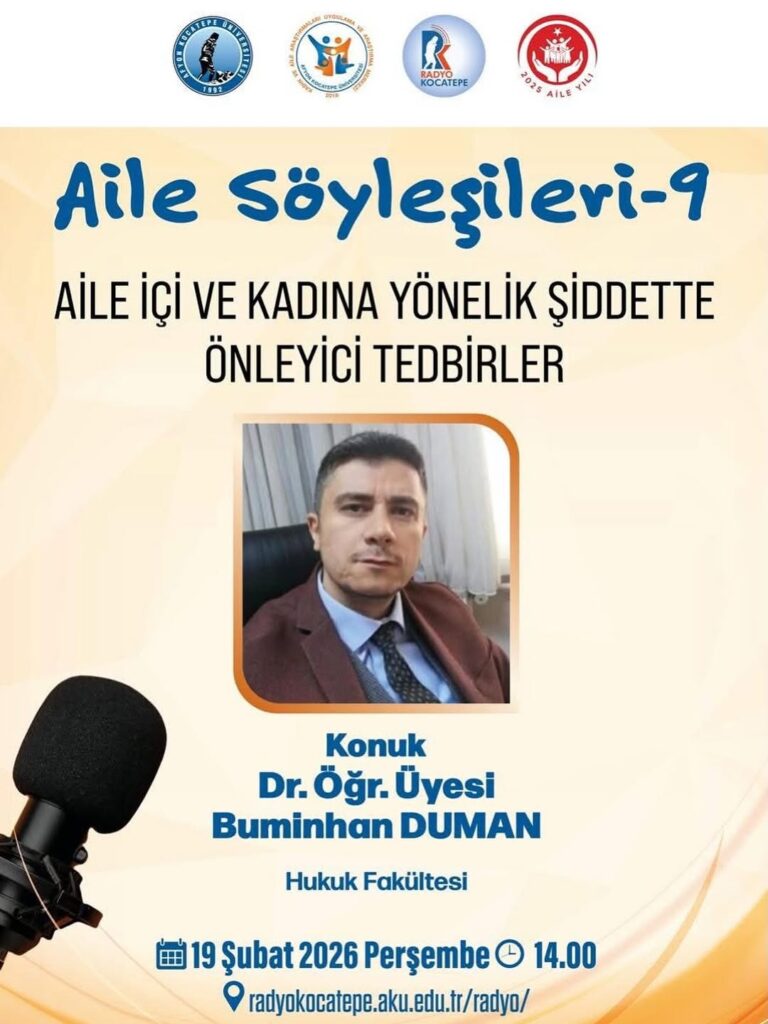 Afyon Kocatepe Üniversitesi’nden Aile Söyleşileri Etkinliği