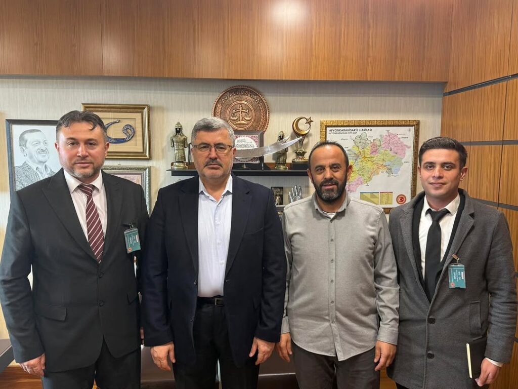 Afyonkarahisar AK Parti Milletvekili Avukat Ali Özkaya, İhsaniye Döğer Belediye Başkanı Mehmet Akif Ersoy ve Hemşehrilerini Gazi Meclis’te Misafir Etti