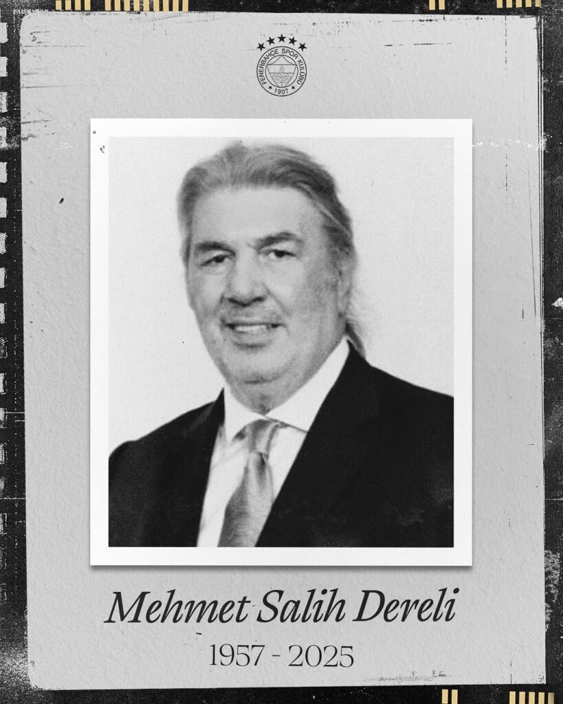 Fenerbahçe Spor Kulübü’nden Mehmet Salih Dereli’ye Vefa