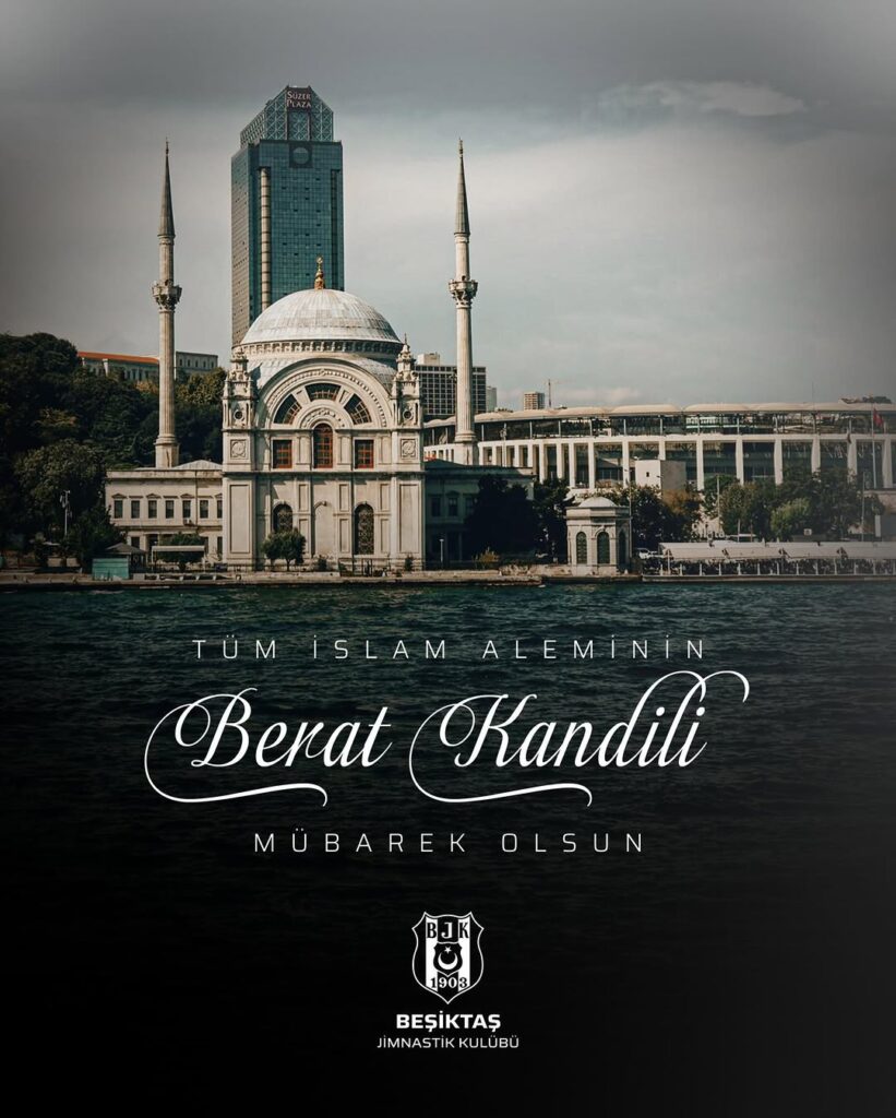 Tüm İslam Aleminin Berat Kandili Kutlu Olsun!