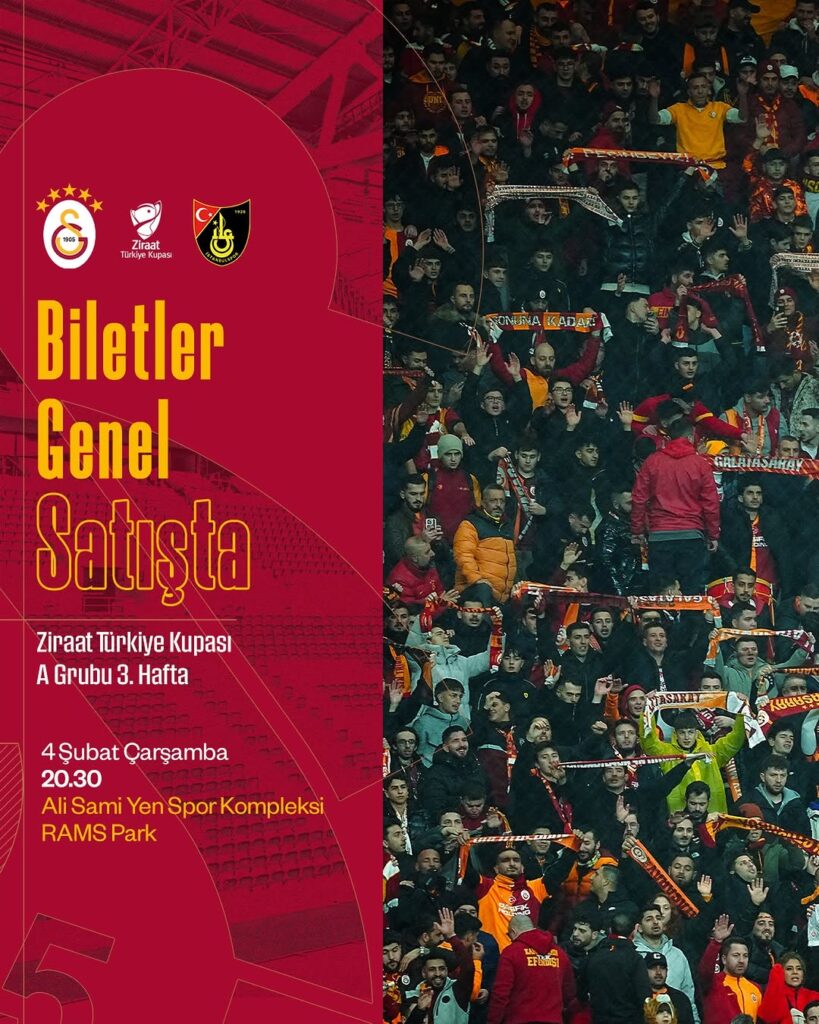 Galatasaray Taraftarına Önemli Maç Duyurusu