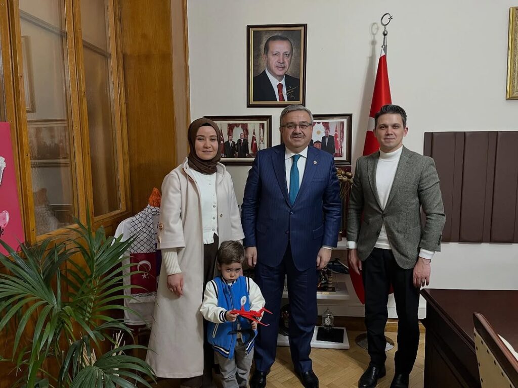 Ak Parti Milletvekili İbrahim Yurdunuseven, Fatih Çiçek’i TBMM’de Ağırladı