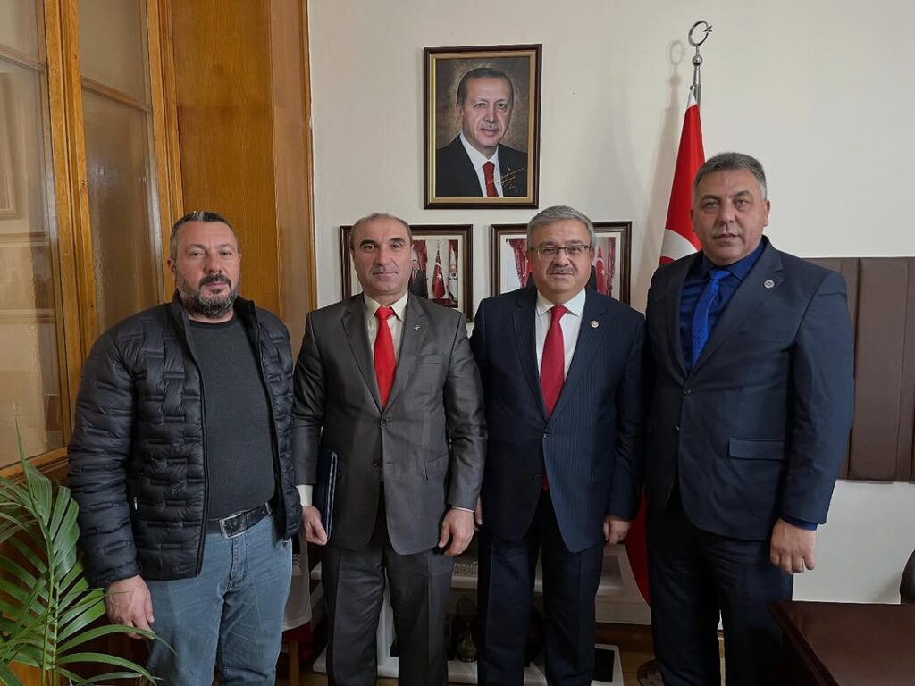 Ak Parti Milletvekili İbrahim Yurdunuseven, TBMM’de İlçe Başkanları ile Buluştu