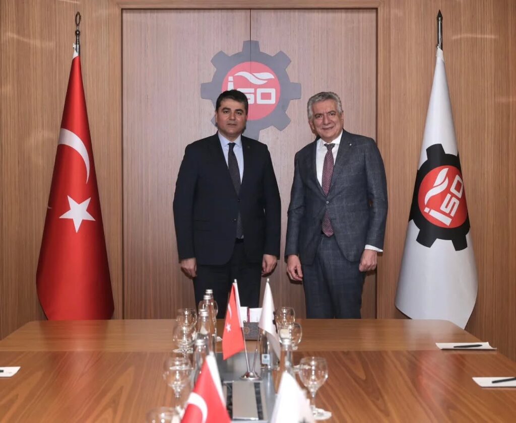 İstanbul Sanayi Odası Başkanı Erdal Bahçıvan’a Teşekkür