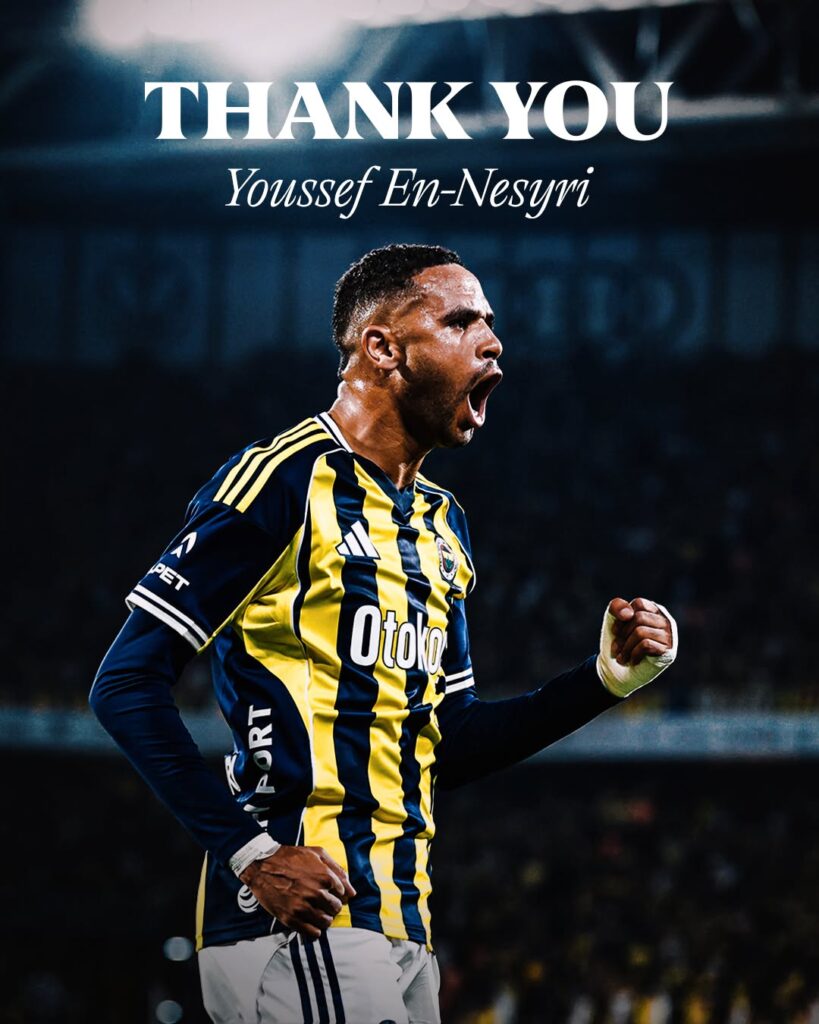 Fenerbahçe’den Youssef En-Nesyri’ye Veda