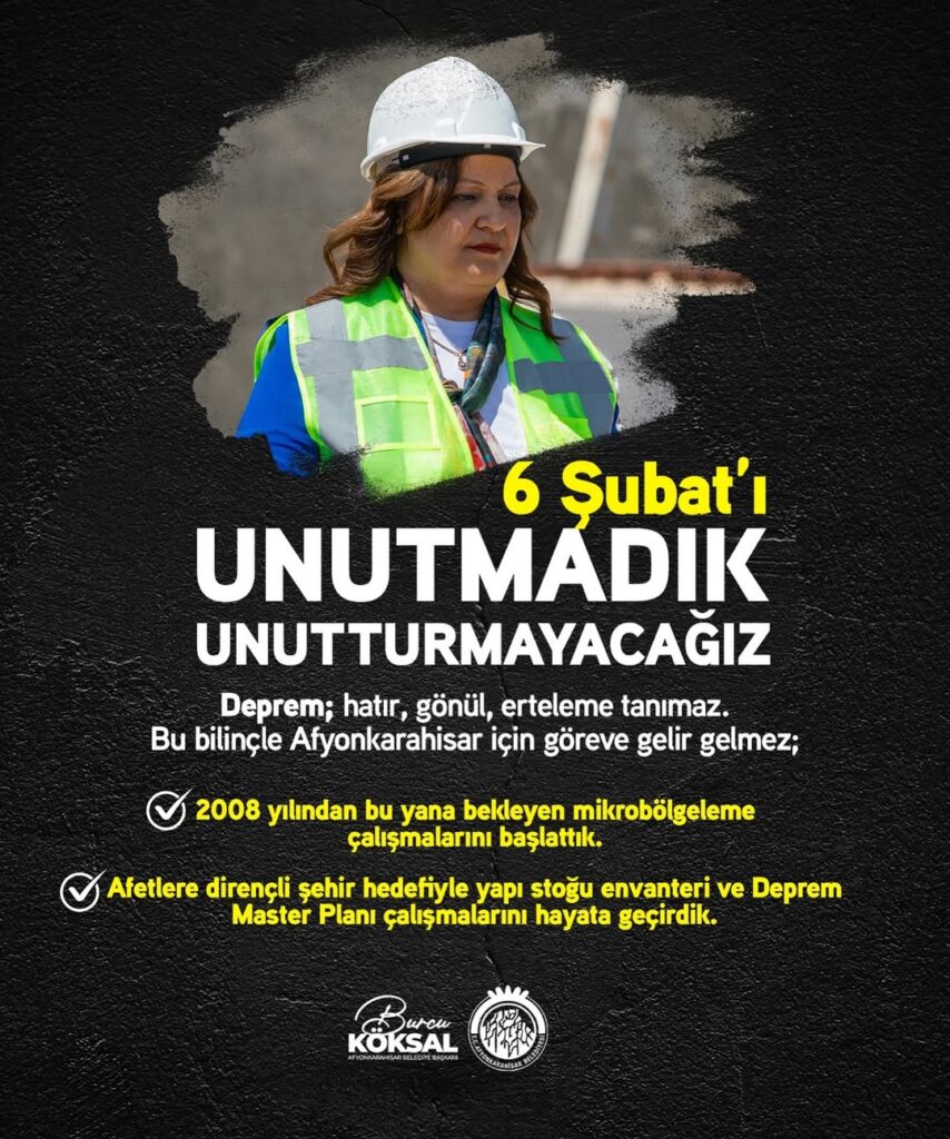 Afyonkarahisar Belediyesi Deprem Önlemleri Hakkında Açıklama Yaptı