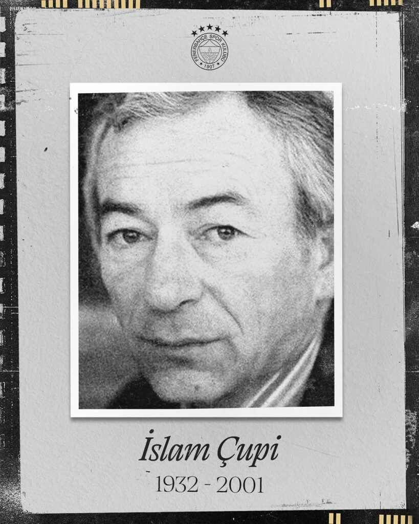 Fenerbahçe Spor Kulübü, İslam Çupi’yi Vefatının 25. Yıl Dönümünde Anıyor