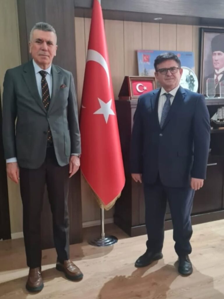 Afyonkarahisar Vali Yardımcısı Yalçın Sezgin, Defterdar İbrahim Gündüz’ü Ziyaret Etti