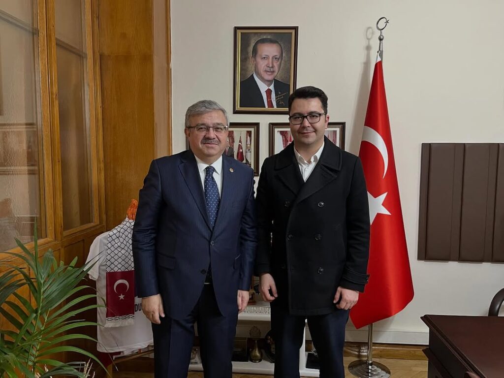 Ak Parti Milletvekili Hüseyin Çelik TBMM’de Misafir Edildi