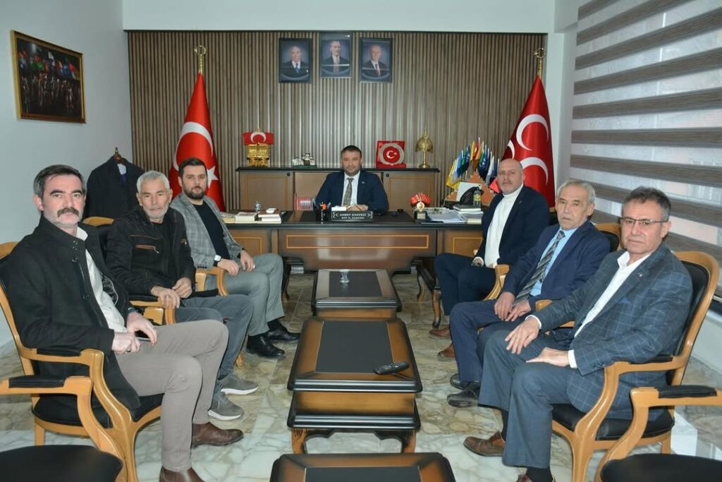 MHP Afyonkarahisar İl Başkanlığı’ndan İlçe Başkanlarına Ziyaret