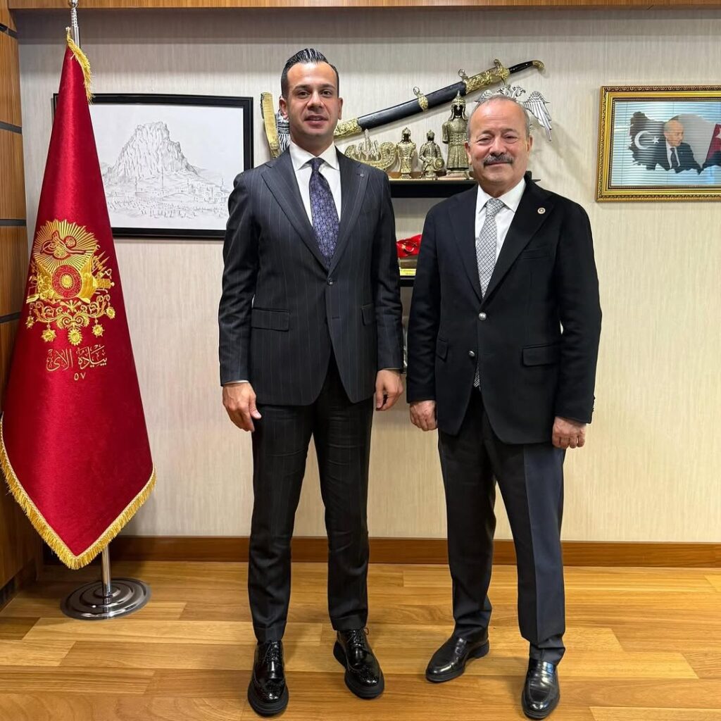 Mhp Afyonkarahisar Milletvekili Mehmet Taytak’tan Sinanpaşa Kaymakamı Emrah Arslan’a Teşekkür Ziyareti