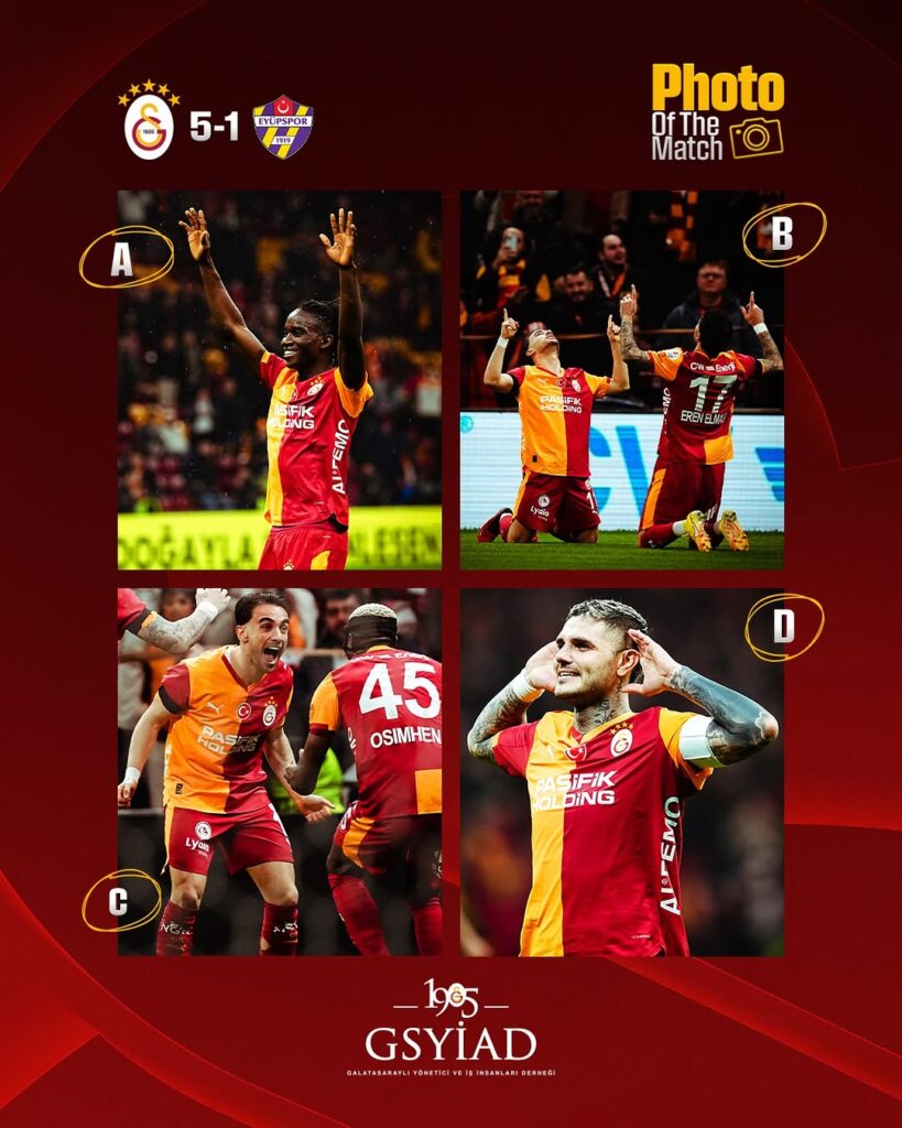 Galatasaray’ın En Güzel Sarı Kırmızı Kareleri Yarışması