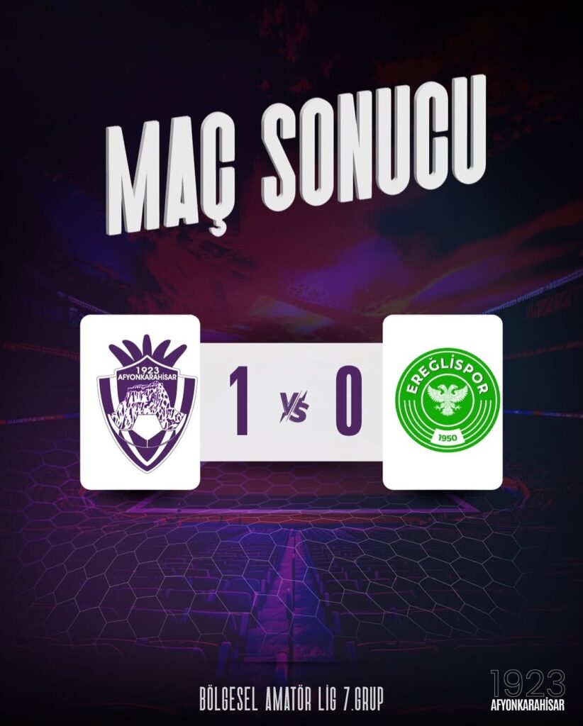 Afyonkarahisar Spor Kulübü’nden Maç Sonucu Açıklaması