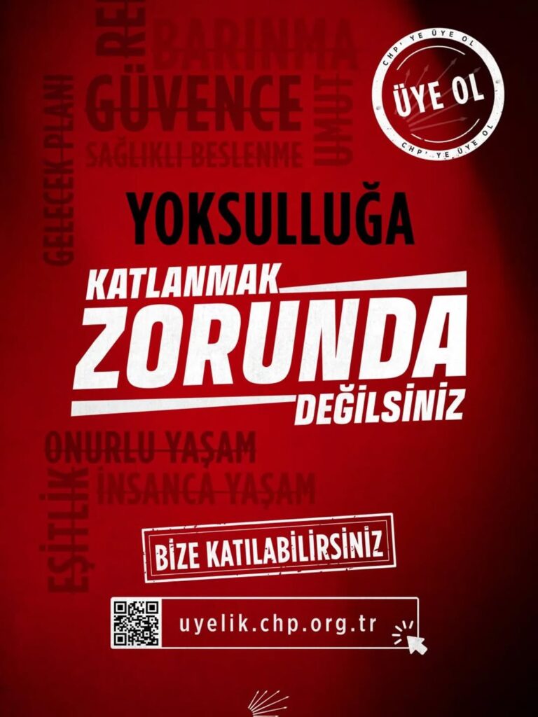 CHP Afyonkarahisar İl Kadın Kolları’ndan Adaletsiz Düzene Tepki