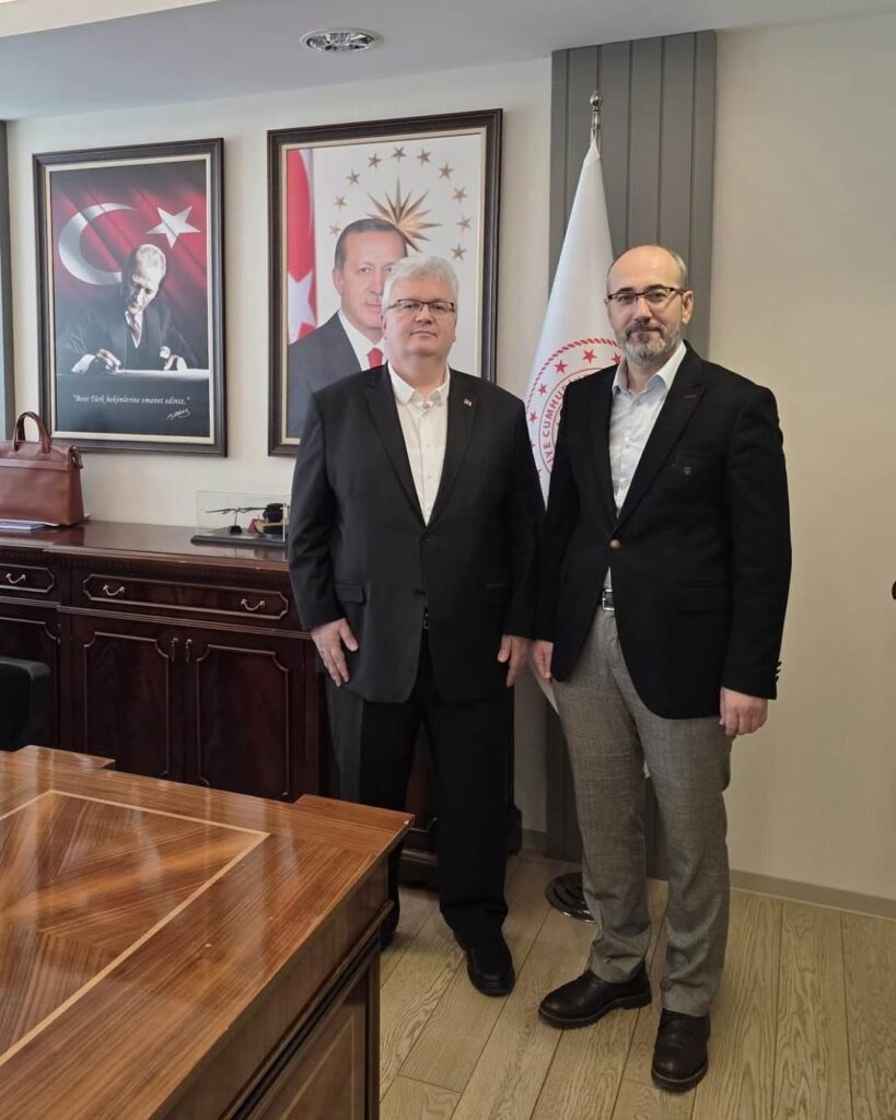 Afyonkarahisar İl Sağlık Müdürü Dr. Hakkı Öztürk, Ankara Ziyareti Sırasında Sağlık Bakan Yardımcısı Dr. Yasin Erkoç İle Görüştü