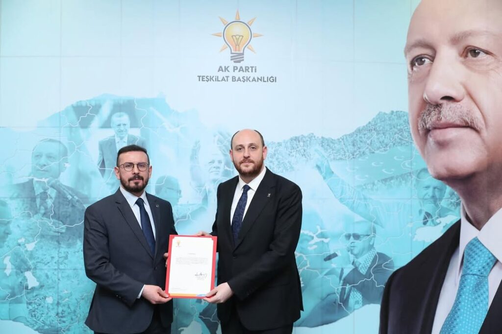 AK Parti Afyonkarahisar Merkez İlçe Başkanlığı’na Halit Özdemir Atandı