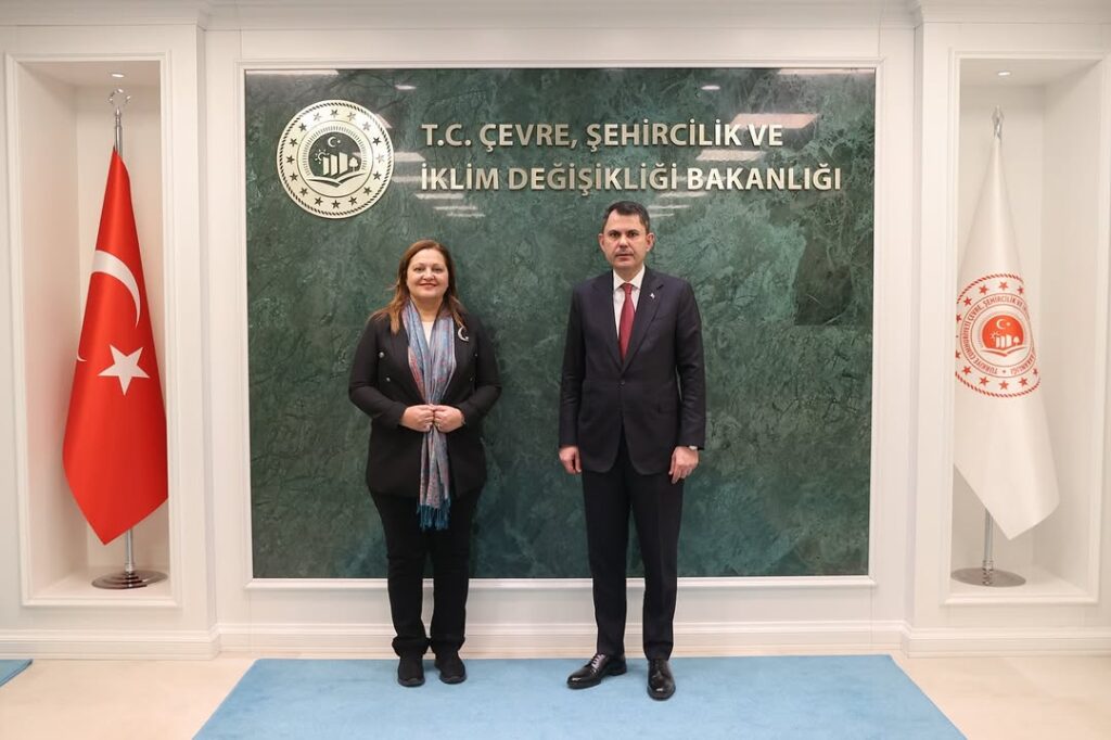 Afyonkarahisar Belediye Başkanı Burcu Köksal, Çevre Bakanı Murat Kurum’u Ziyaret Etti