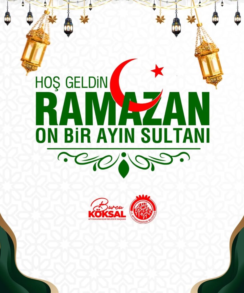 Afyonkarahisar Belediyesi Ramazan Ayı Mesajı