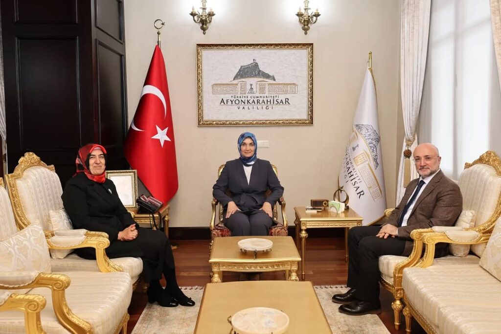 AK Parti Afyonkarahisar İl Başkanlığı’ndan İçişleri Bakan Yardımcısı Güran Yiğitbaşı’na Ziyaret