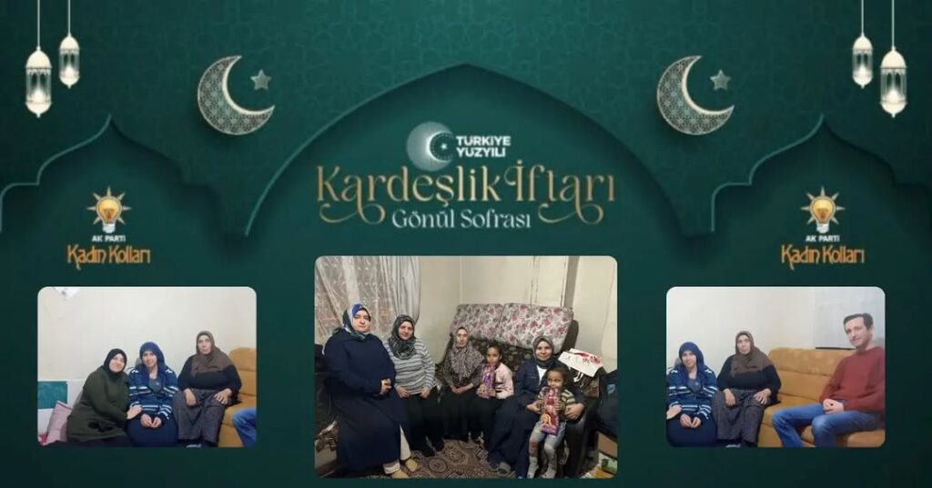 AK Parti Afyonkarahisar İl Kadın Kolları’ndan Mahalle İftarı