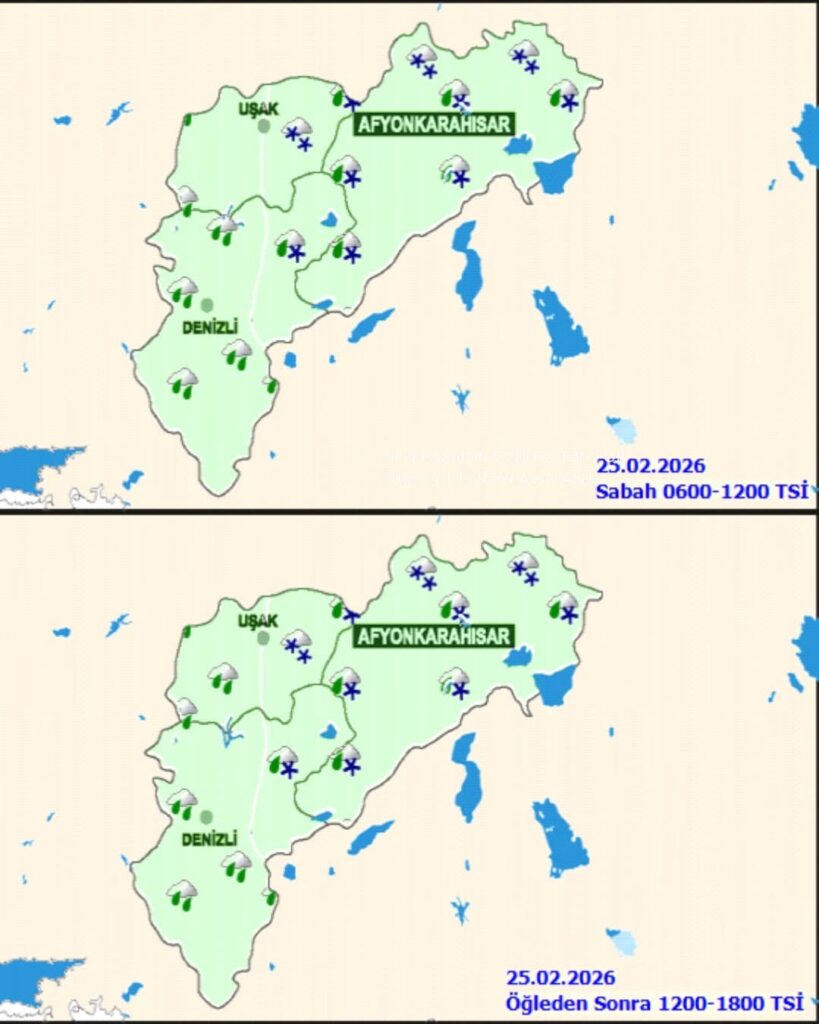 25.02.2026 Hava Durumu Tahmini: Parçalı ve Çok Bulutlu