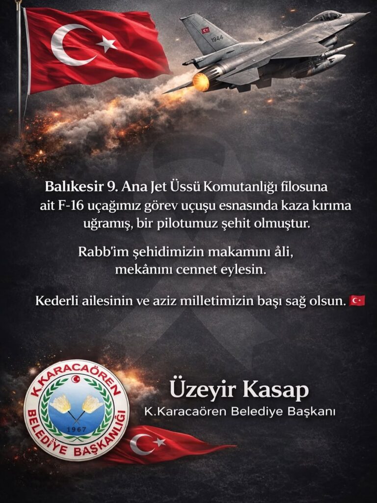 Karamıkkaracaören Belediye Başkanı Üzeyir Kasap’tan Vatansever Paylaşım