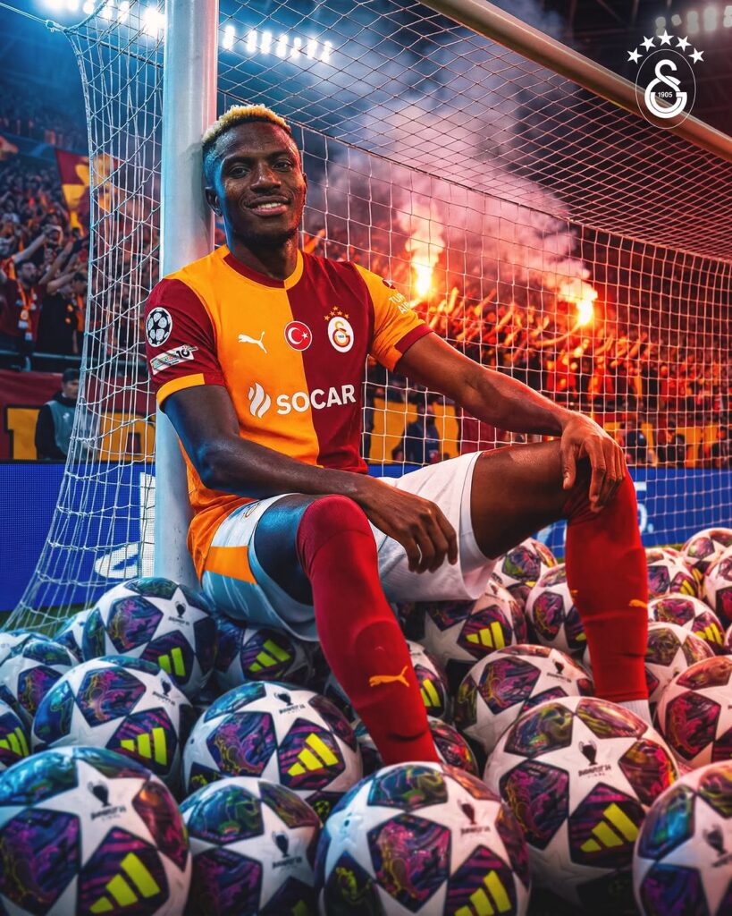 Galatasaray’ın Yıldızı Victor Osimhen Avrupa Kupalarında Rekor Kırdı