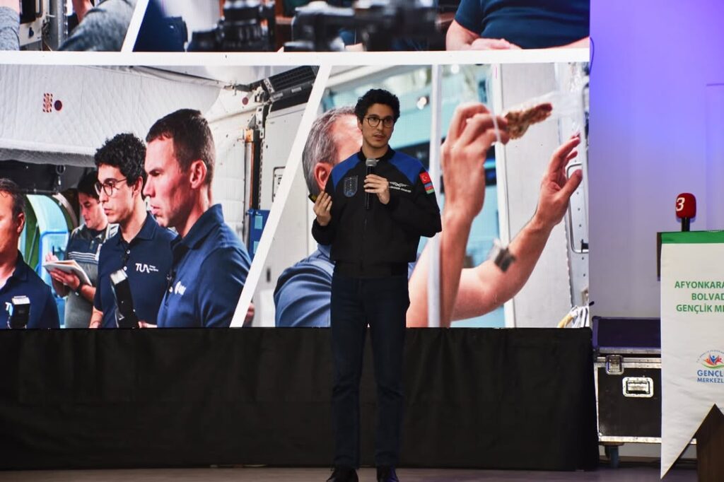 Türk Astronot Tuva Cihangir Atasever Bolvadin’de Gençlerle Buluştu