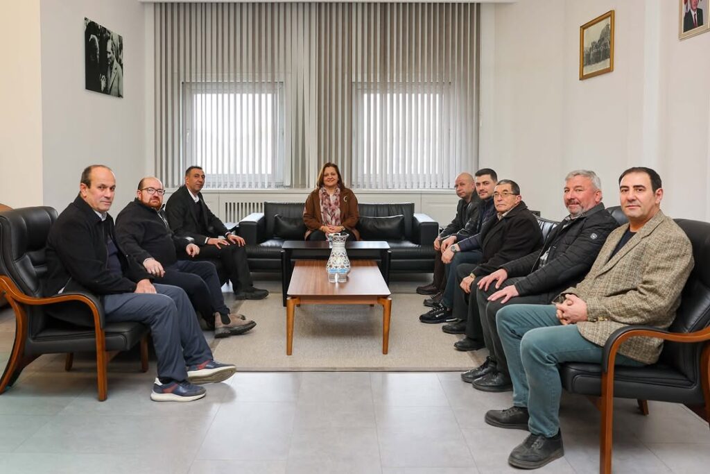 Ayakkabıcılar Esnaf ve Sanatkarlar Odası Başkanı Mehmet Zengin ve Yönetimi İle Görüşme