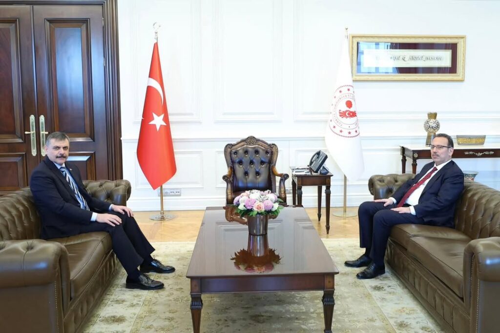 Sayıştay Başkanı Metin Yener’den İçişleri Bakanı Mustafa Çiftçi’ye Hayırlı Olsun Ziyareti