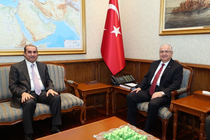 Bakan Güler Irak Büyükelçisini Kabul Etti