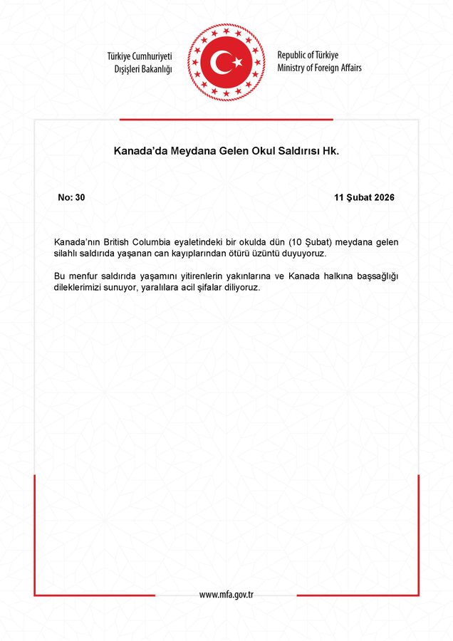 Kanada’da Okul Saldırısı