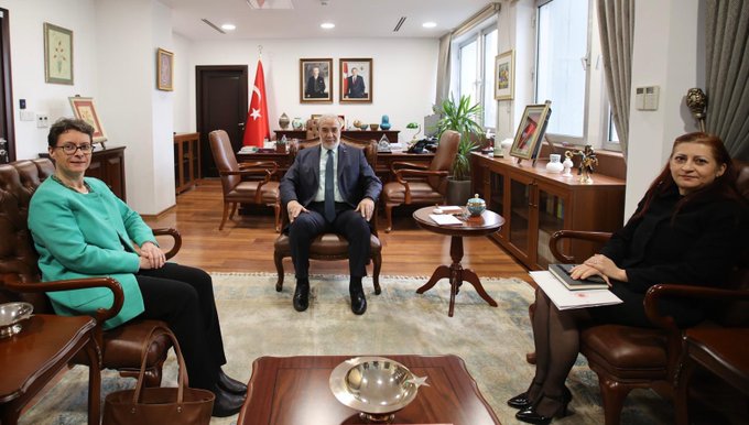 Bakan Yardımcısı Dumont’u Ağırladı