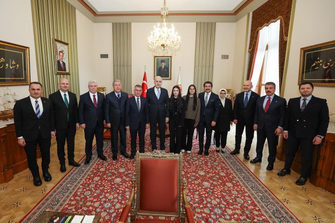 TBMM Başkanına Ziyaret