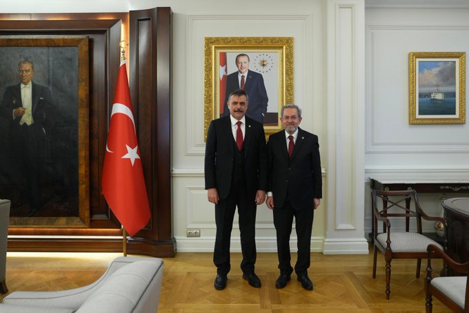 Rektörden Bakan Çiftçi’ye Ziyaret